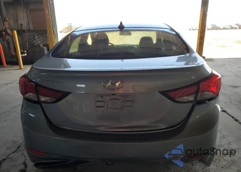 2016 Hyundai Elantra Se from USA, damaged, VIN KMHDH4AEXGU490134